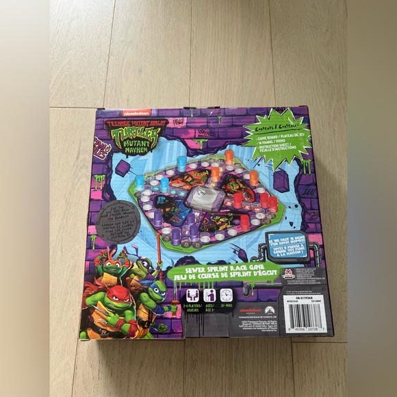 Teenage Mutant Ninja Turtles Sewer Spring Race Game Board Game- BRAND … - Picture 2 of 2